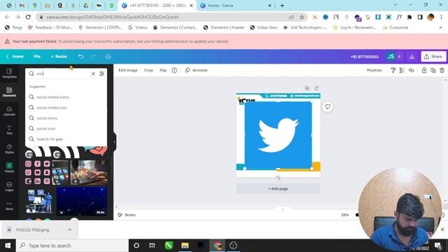 How to make Festival Post for business | Festival post kaise banaye | Social media post tutorial смотреть онлайн