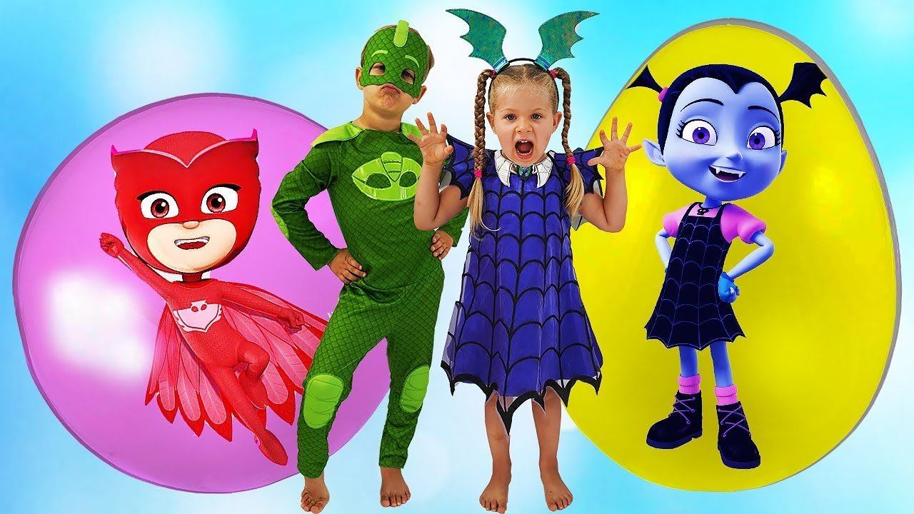 Diana And Roma Play With Surprise Eggs & Open Toys