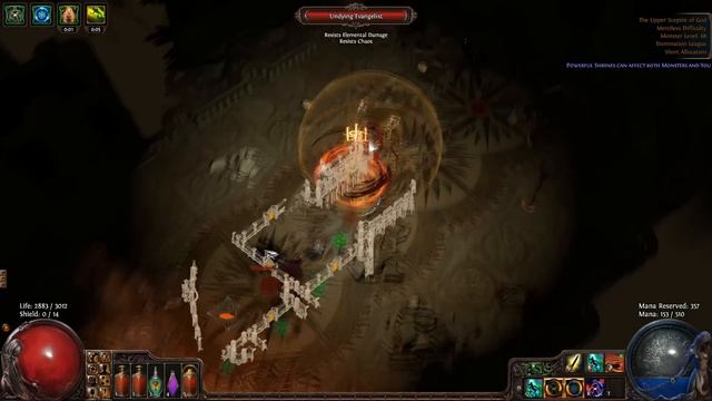 Path of Exile PoE Cyclone EK EK Ranger DANMAKU Build - Insane damage dps - Dominus Run Merciless смотреть онлайн