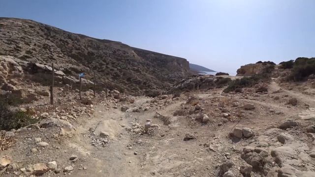 Walk to Red beach from Matala - Crete - Greece ?? смотреть онлайн