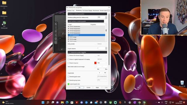 Get PC Stats in Your Games | MSI afterburner & RivaTuner | Windows 11 | CPU, GPU, FPS and Temps смотреть онлайн