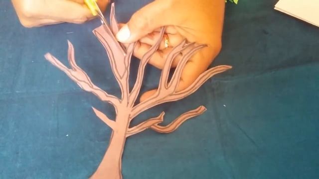 How to make Tree with paper step by step | craft ideas |earth day craft,@howtodrawstepbystep смотреть онлайн