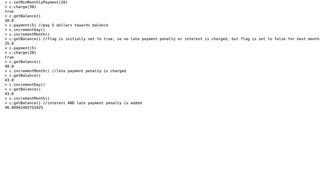 Code Review: Java method to add daily interest to bank account after month is over смотреть онлайн