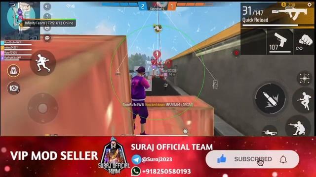 Free Fire Infinity Team Injector ⚡Rank working Vip Hack !! Antiban Hack Ob39⚡ New Update Hack FF Ma смотреть онлайн