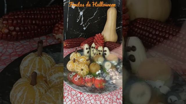 FRUTAS DE HALLOWEEN ??una idea divertida y saludable para Halloween #especialhalloween смотреть онлайн