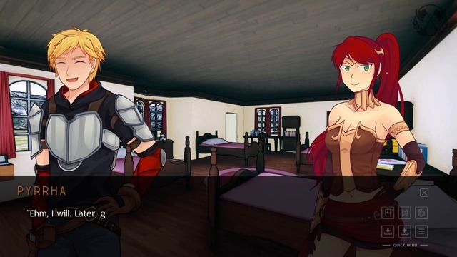 LOVE PROBLEM - Pyrrha Nikos Route #1 (JPDE RWBY Visual Novel Fan Game) смотреть онлайн