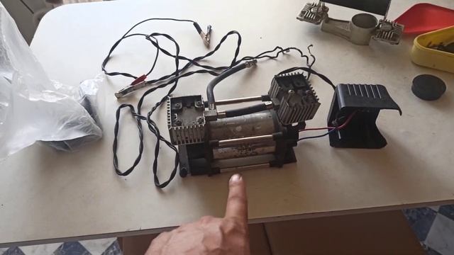 Электронасос автомобильный. Неисправный электро насос. Электро компрессор. смотреть онлайн