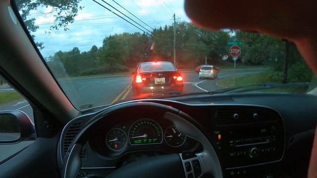 POV Test Drive: 2008 SAAB 9-3 Aero (Stage 0 Vermont Tuning) смотреть онлайн