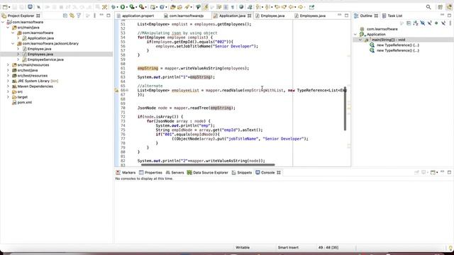 How to manipulate and Operate on Json in JAVA or other programming languages using Jackson Library смотреть онлайн