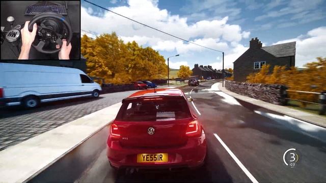 555HP Volkswagen Polo GTI - Full Send on Public Roads! | Assetto Corsa (Steering Wheel + Shifter) смотреть онлайн