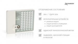 Блок индикации Рубеж БИ ТМ RUBEZH прот R3 1080p