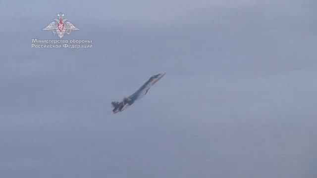 Су-57. Пуск ракеты "ВВ" Р-37М смотреть онлайн