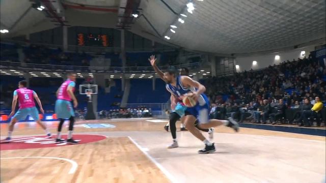 Goga Bitadze had 3 MONSTER BLOCKS in a single game! (Budućnost VOLI - Mega Bemax, 10.12.2018) смотреть онлайн