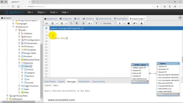 4. Crear base de datos, tablas, campos, relaciones - Base de datos postgreSQL смотреть онлайн