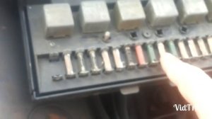 Предохранители ваз 2107. Распиновка. Блок старого образца.