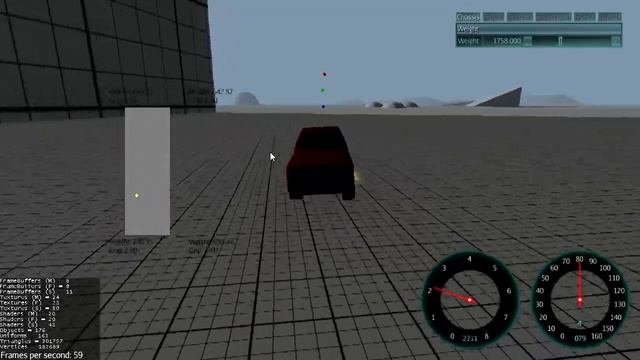 jMonkeyEngine - Pacejka "Magic Formula" tyre physics. смотреть онлайн