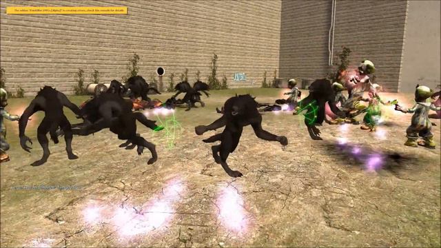 Spooky Fun SNPC Fight Creepy Clowns VS Werewolves Garry's Mod смотреть онлайн