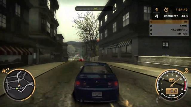 NFS Most Wanted: Coming from behind to win!! смотреть онлайн