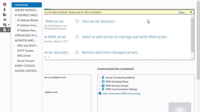 20741 Demo16 Installing And Configuring The IPAM Server Role смотреть онлайн