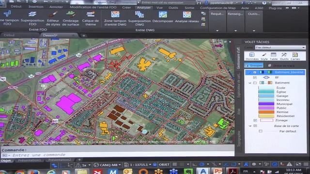 Géomatique 2016 Pierre Patenaude Présentation des fonctionnalités géomatiques au SIG AutoCAD Map 3 смотреть онлайн