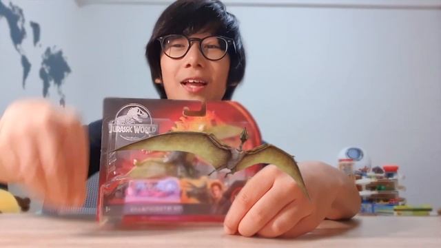 Rhamphorhynchus - Unboxing & Review - Jurassic World - Dino Rivals Attack Pack - Mattel смотреть онлайн