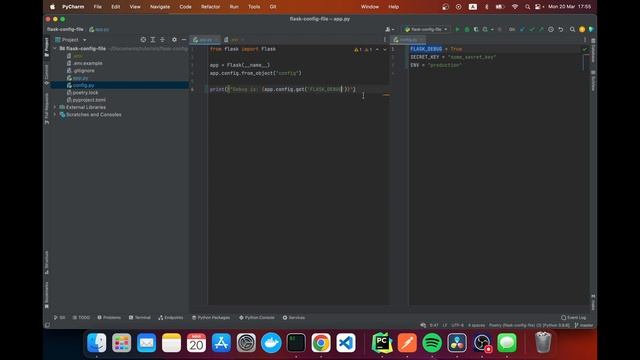 Flask Configuration - Organise all your Flask configurations in a single file смотреть онлайн