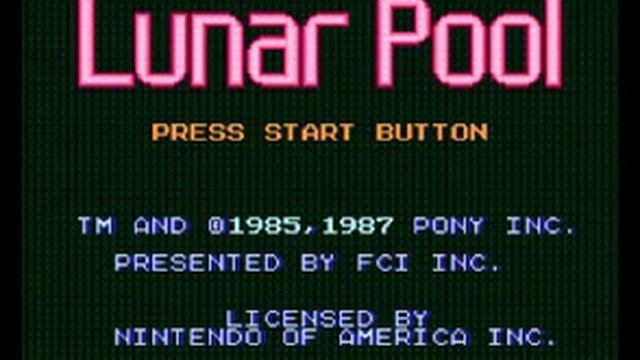 Lunar Pool (NES) Music - Stage Clear смотреть онлайн