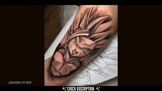 Goku Tattoos | Dragon Ball Goku Anime Tattoo | Tattoos Ideas смотреть онлайн