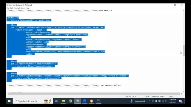 User Entity, Web Security, User Details, & JWT Util |E-Commerce Project Spring Boot Angular | Part смотреть онлайн
