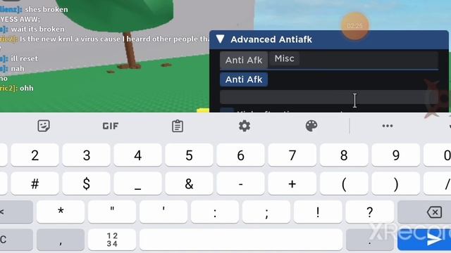 Arceus X Roblox Script - Anti AFK Gui смотреть онлайн