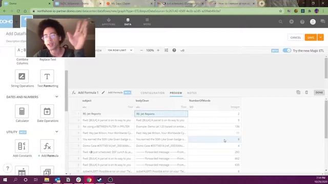 Domo Tutorial // upload emails to Domo using Zapier & JSON Webhooks. Analyze emails using Magic 2. смотреть онлайн