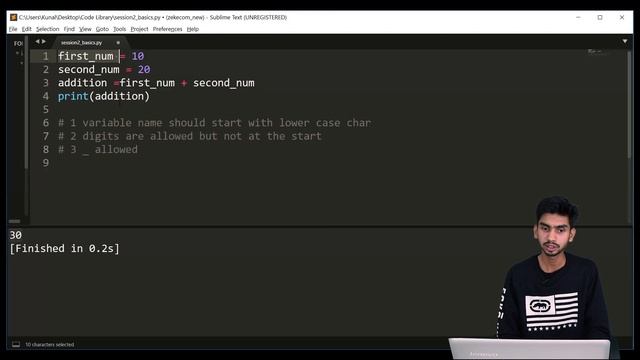 Python - Basics | Variable Declaration and Memory Allocation смотреть онлайн