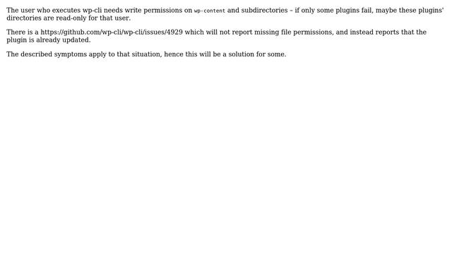 Wordpress: WP-CLI not recognizing commercial plugin updates (2 Solutions!!) смотреть онлайн