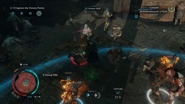 SHADOW OF WAR - HIGH Level 1085 Mystic Overlord Battle Fortress Siege Rating Gold смотреть онлайн