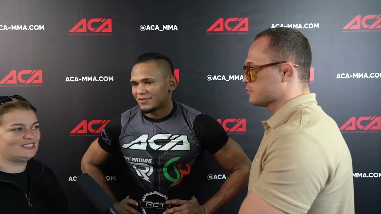 Хердесон Батиста после боя на #ACA160