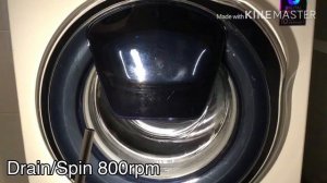 Samsung WW80K6404QW/EN - Bedding 30c