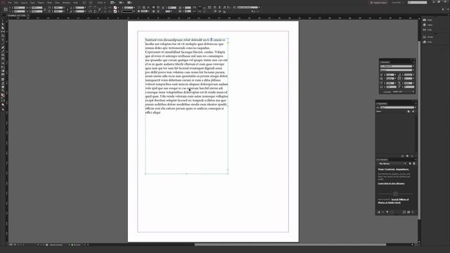 How to Add Lorem Ipsum Text in Adobe InDesign Tutorial смотреть онлайн