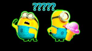 3 Minions  Give Me Ice Сream  Sound Variations in 30 seconds #shorts_video