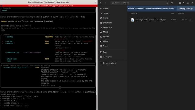 Python CLI With Typer: excel generator from API or local json file смотреть онлайн
