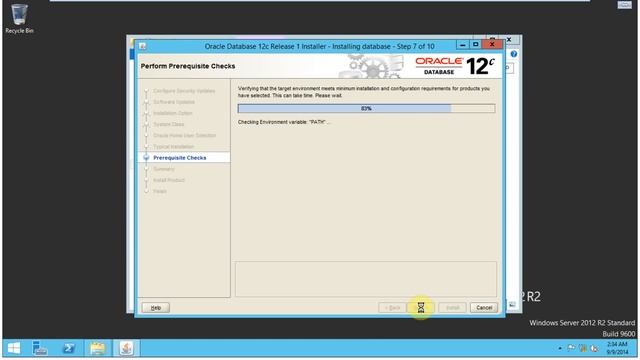 Install Windows server 2012 & Oracle Database 12c On VMware Step by Step Part 2 смотреть онлайн