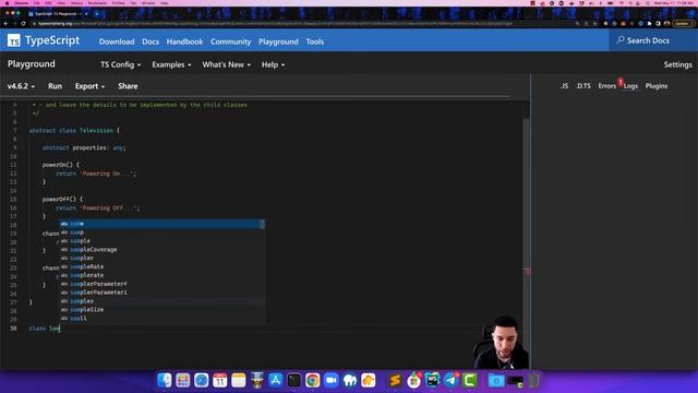 Typescript Design Patterns: Template Method Design Pattern смотреть онлайн