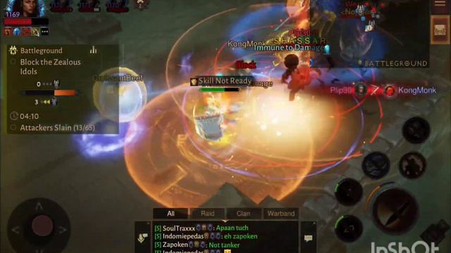 Diablo Immortal - Crusader Pvp Build - Spinning H€LL FIR€ ( Build in Description ) смотреть онлайн