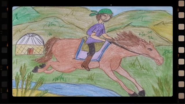 Диафильм по притче Ыбырая Алтынсарина "Щедрый человек" смотреть онлайн