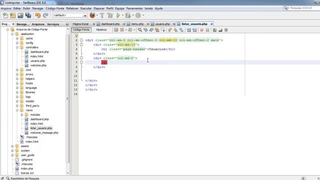 005 - Criando formulário de cadastro utilizando bootstrap e codeigniter смотреть онлайн