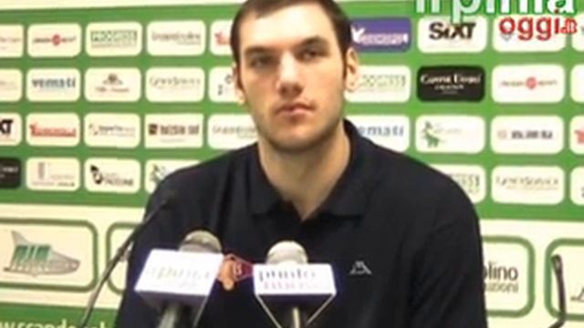 Andrea Crosariol dopopartita Avellino Roma 14022010 смотреть онлайн