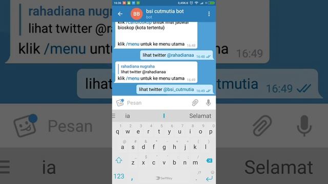 auto answer bot chat telegram sederhana смотреть онлайн