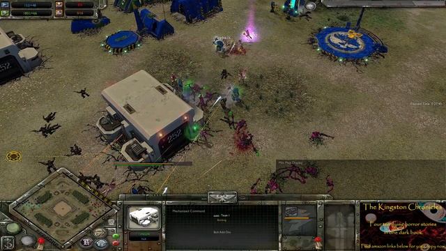Dawn of War Uni 2 v 2 Imperial Guard and Space Marines vs Dark Eldar and Necrons смотреть онлайн