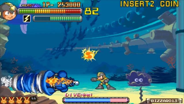 Mega Man 2 - The Power Fighters - Mega Man (Arcade)