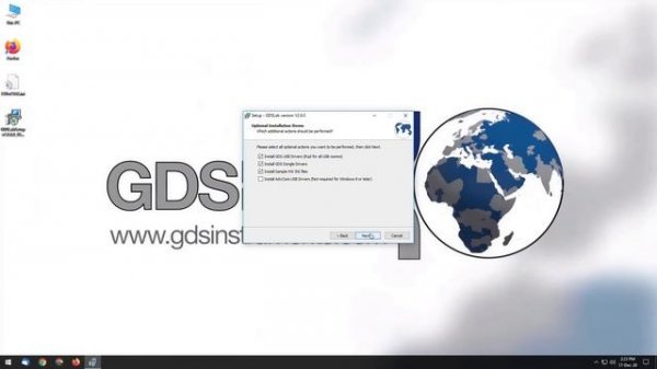 GDSLab Software Installation Video
