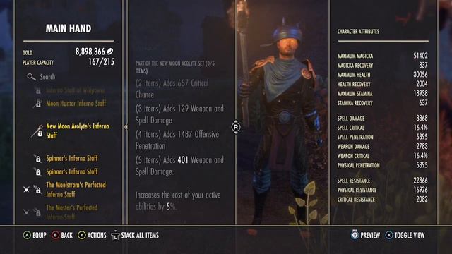 ESO Mag Sorc Comprehensive Discussion and Complete Build Guide (Sets / Mythical’s / Mundus and More смотреть онлайн